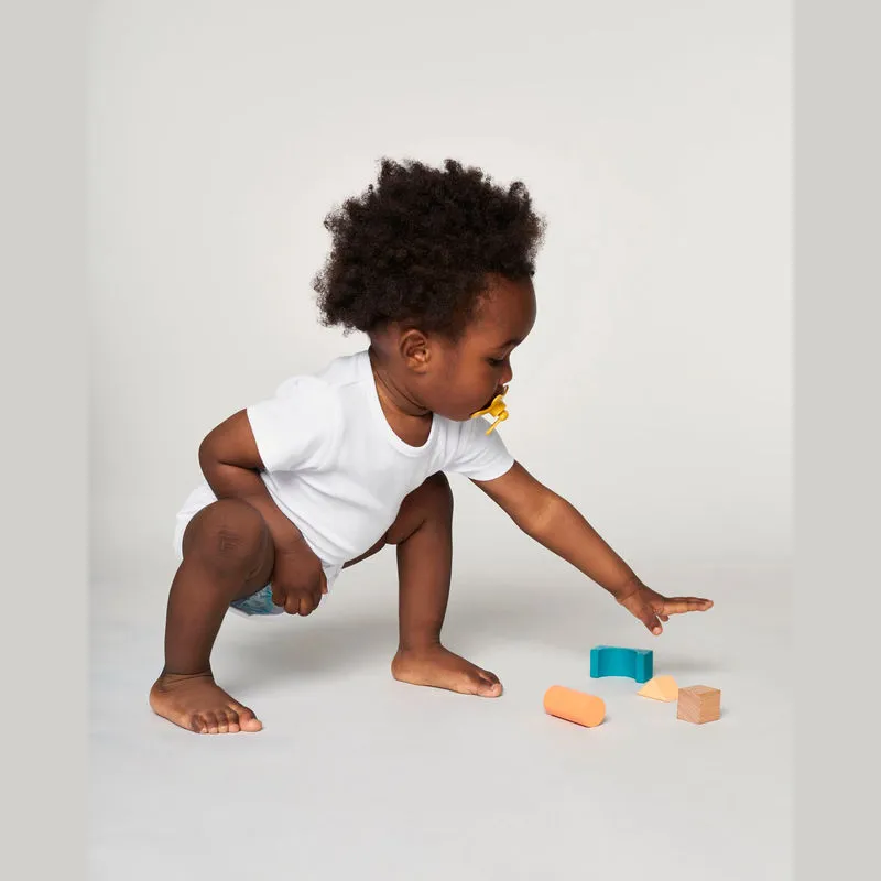The babies' body short sleeves
